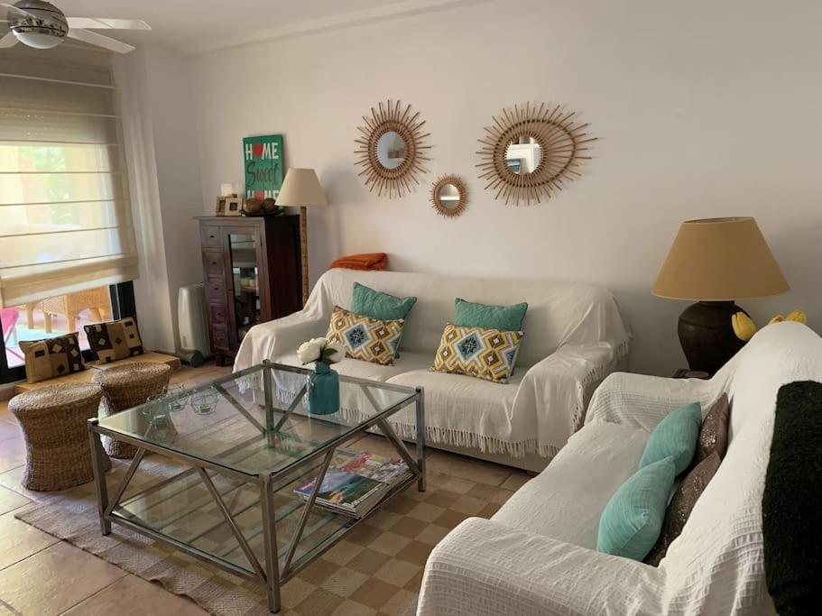 1Ra Linea Playa Zahara Atlanterra Piscina Parking Apartment Zahara de los Atunes Luaran gambar