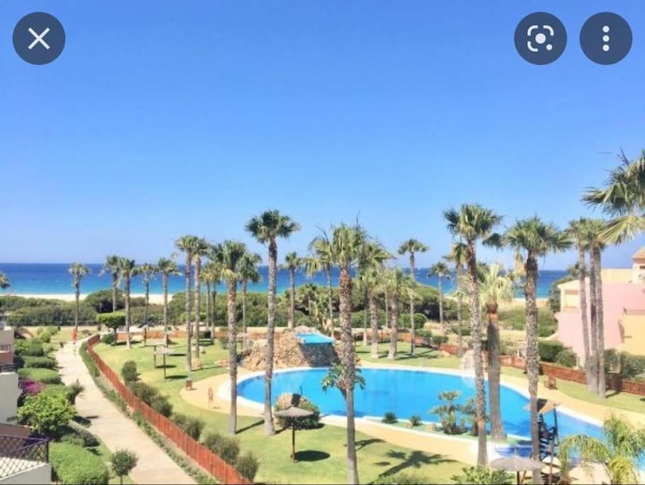 1Ra Linea Playa Zahara Atlanterra Piscina Parking Apartment Zahara de los Atunes Luaran gambar